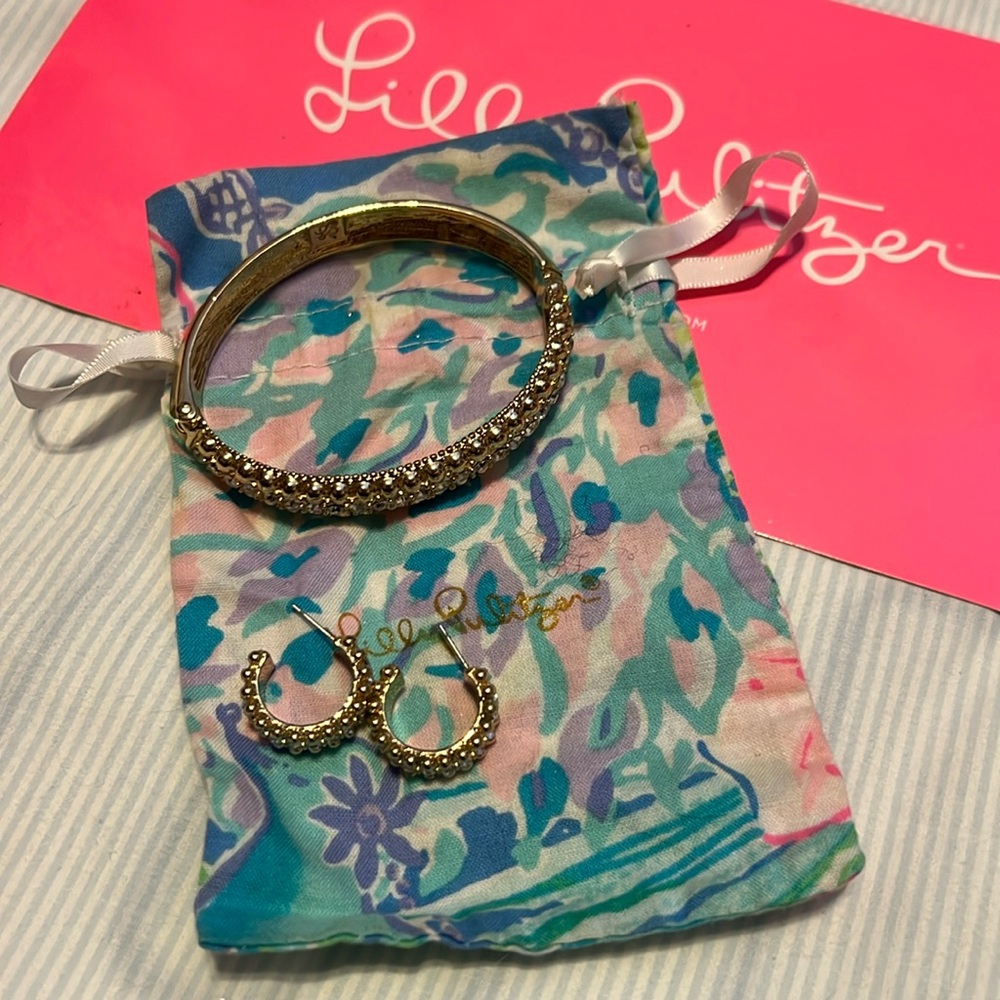 Lilly Pulitzer jewelry set